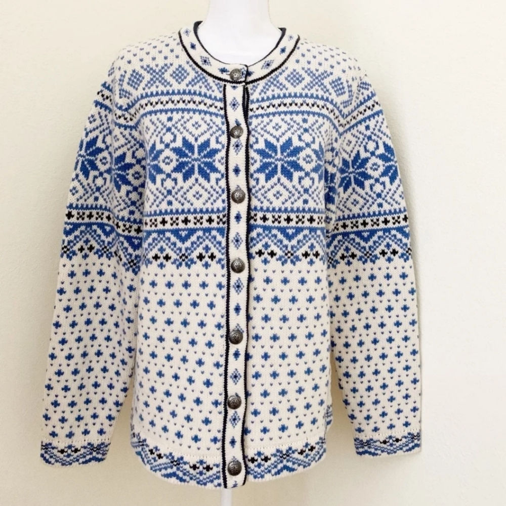 LL Bean Wool Cardigan